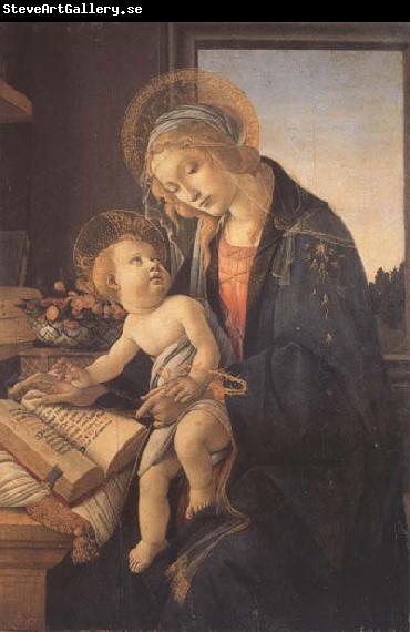 Sandro Botticelli Madonna and child or Madonna of the book